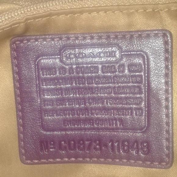 Coach purse - Picture 2 of 2